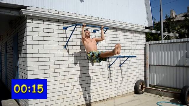 Уголок на турнике. Вызов от Archo Morris смотреть онлайн