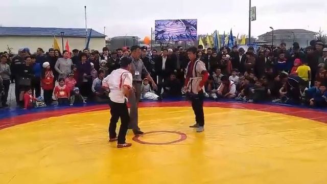 Борьба Күрес НАУРЫЗ Казахстан Талдыкорган 2016 смотреть онлайн