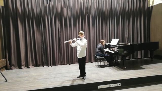 Perilhou. Ballade pour flute et piano. Даниил Росс. УМК -13.03.2020 смотреть онлайн