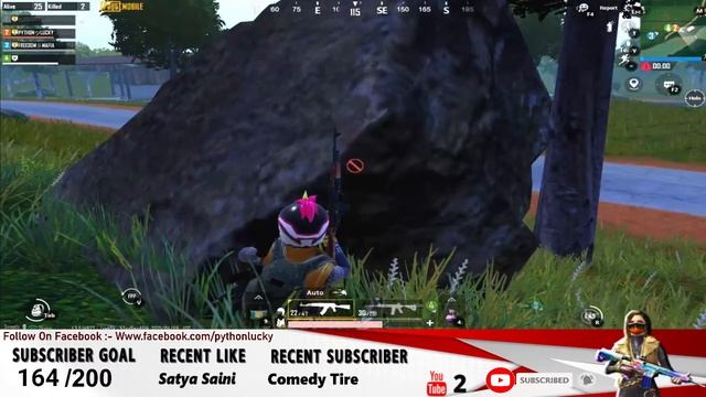 Pubg Season 18 || Python Live #ROAD TO 200 SUBS смотреть онлайн