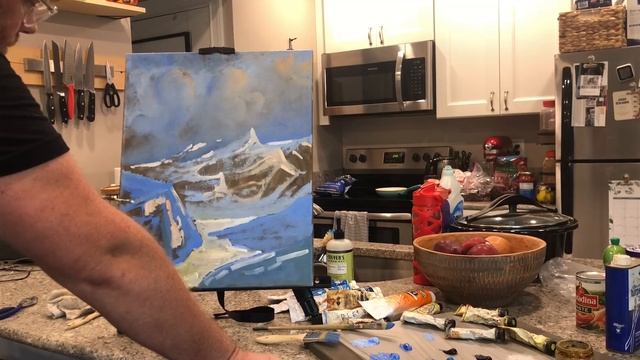 Oil Painting - 45 min Landscape Sketch смотреть онлайн