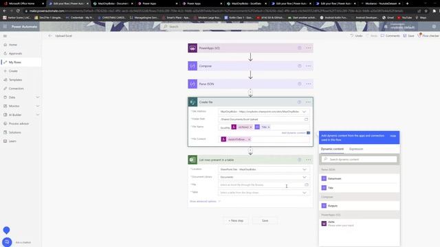 Import and read data from an excel file in PowerApps #regex #parseJSON. Send arrays to PowerApps. смотреть онлайн