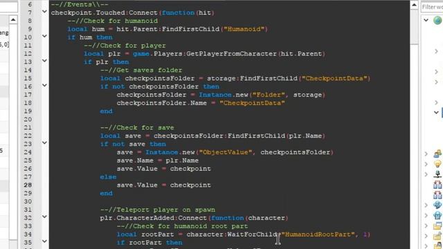 Roblox | How To Make A Checkpoint From Scratch смотреть онлайн