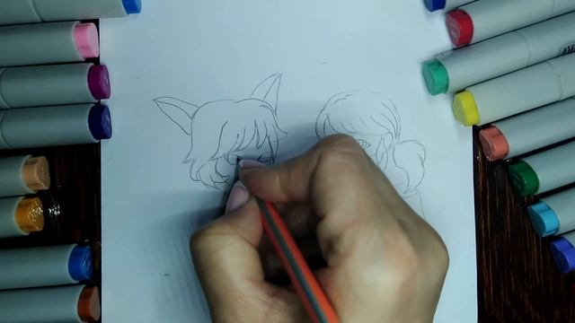 Как нарисовать Супер кота и леди Баг поэтапно легко и просто ребенку смотреть онлайн