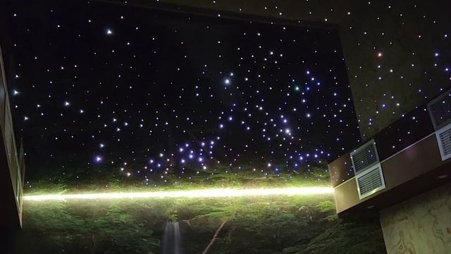 звездное небо натяжной потолок / աստղային երկինք ձգվող առաստաղ / stretch ceilings / www.interno.am смотреть онлайн
