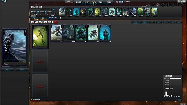 Infinity Wars: Cоздаем и Редактируем Колоду CONSTRUCTED смотреть онлайн