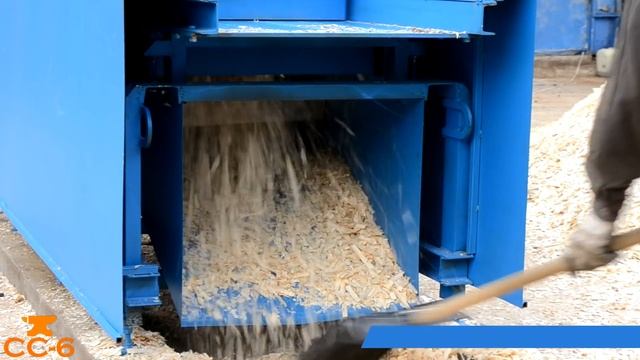 CС-6 станок для производства стружки | Древесно стружечный станок | Станок для производства опилок смотреть онлайн