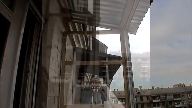 Вынос остекления и монтаж крыши на балконе сталинки смотреть онлайн