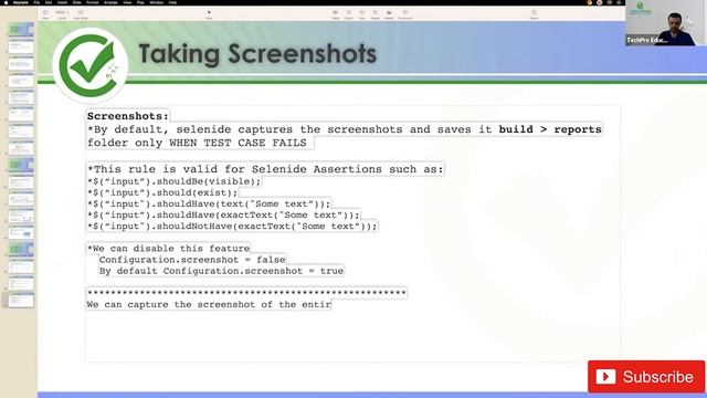 11.Taking Screenshots | Selenide Framework Tutorial with Cucumber and Page Object Model from Scratc смотреть онлайн