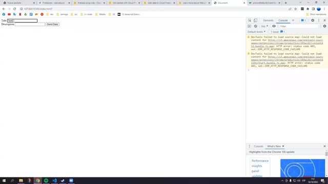 Semana 11 Configuracion firebase, Agregar items a BD, Listar Items смотреть онлайн