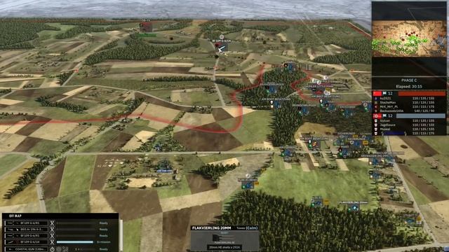 TOULON DEFENCE! Steel Division 2 Conquest Gameplay (Tannenberg, 4v4) смотреть онлайн