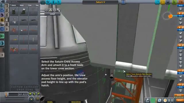 Modular Launch Pads v2 Assembly Guide 01: Saturn V смотреть онлайн