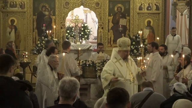 06.01.2024 Всенощное бдение с литией смотреть онлайн