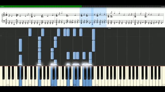 Katie Melua - Mockingbird song [Piano Tutorial] Synthesia смотреть онлайн