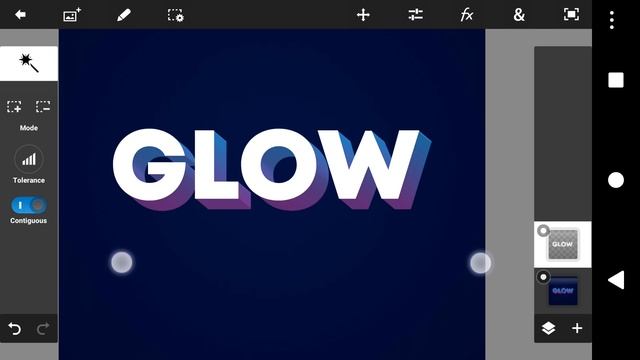 3D Glow Text Effect on Android | PixelLab, Photoshop Touch смотреть онлайн