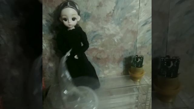 поделка кукольный музыкальный струнный инструмент DIY идея из мусора (и ведьмацкая шляпа)