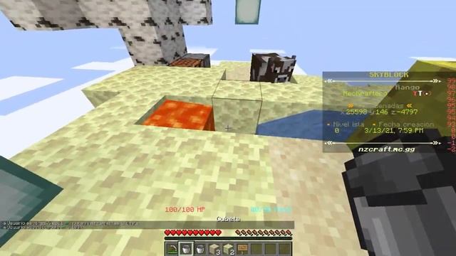EL MEJOR SERVER DE SKYBLOCK NO PREMIUM 1.16.5 ? смотреть онлайн