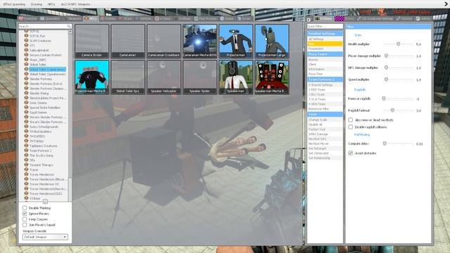 MECHA SPEAKERMAN BOSSES & MECHA CAMERAMAN FAMILY VS TITAN G-MAN SKIBIDI TOILET ARMIES Garry's Mod смотреть онлайн