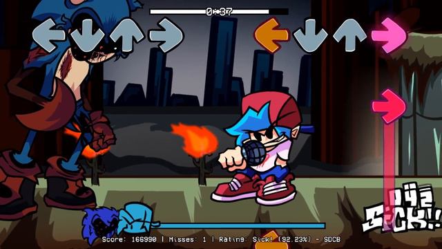 FNF: VS Xeler / Sonic mod / VS Sonic Nextbot █ Friday Night Funkin' – Oneshot mod █ смотреть онлайн