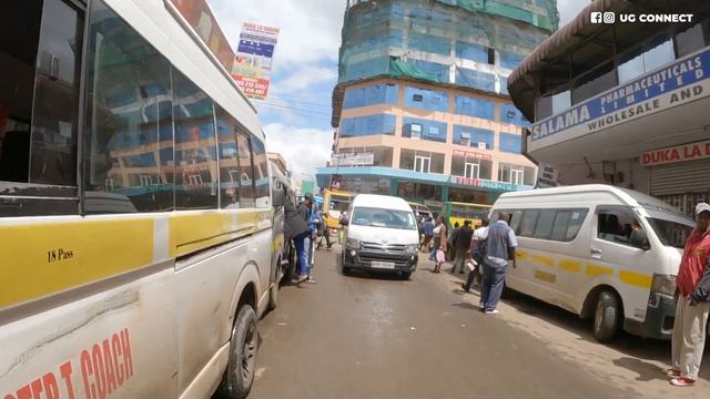 Downtown Nairobi Kenya 2023 - Raw & Unfiltered Walking Tour смотреть онлайн