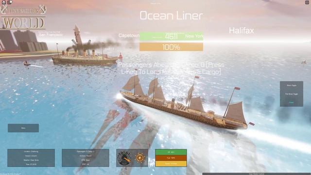 Atlantic REVAMP! | Tiny Sailors World | Roblox смотреть онлайн