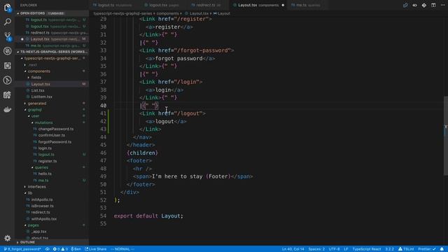 Logout and Styled Components Next.js смотреть онлайн