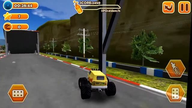 Monster Truck Video For Kids | Monster Trucks Game - 3D Stunts MONSTER TRUCK смотреть онлайн