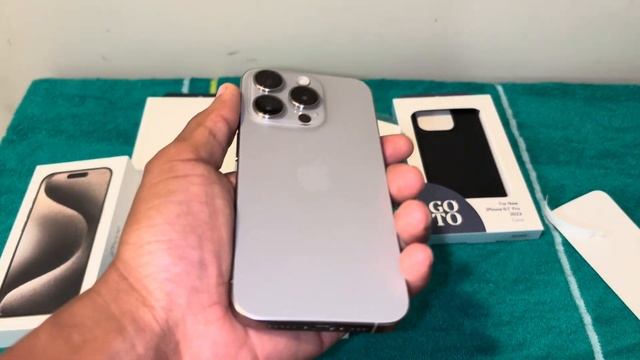 iphone 15 Pro 128Gb Natural Titanium Unboxing смотреть онлайн