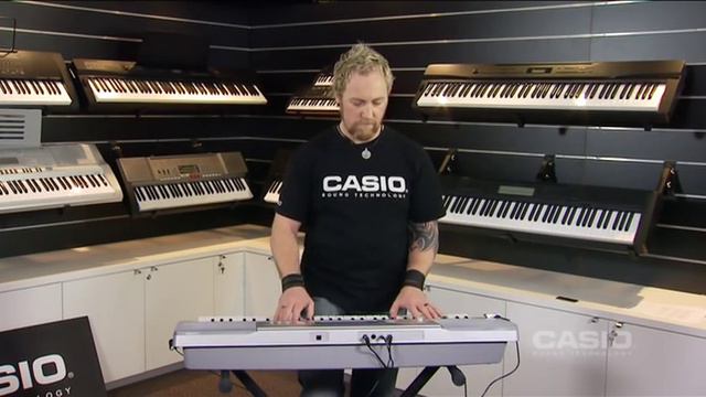 CASIO TRAINING - CTK 4000, How to connect your ipod смотреть онлайн