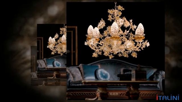 Итальянские светильники и люстры фабрики Mechini. ITALINI - поставщик мебели и света из Италии смотреть онлайн