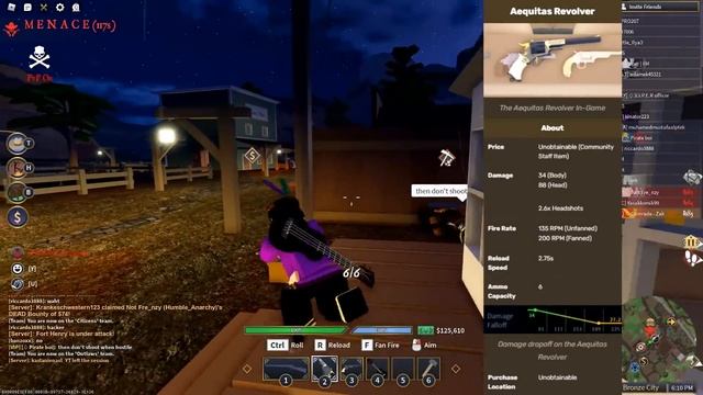 Aequitas Review/Showcase (Staff Revolver) | The Wild West ROBLOX смотреть онлайн