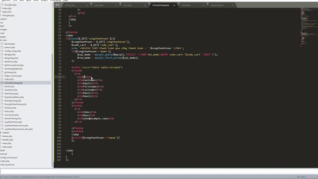 Bài 46 : PHP CSS Mysqli | Lịch sử cổng thanh toán смотреть онлайн