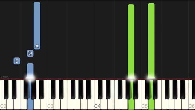 Axel F - Crazy Frog | EASY Piano Tutorial смотреть онлайн