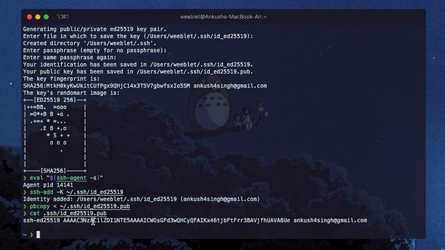 How to add SSH keys to GitHub | macOS смотреть онлайн