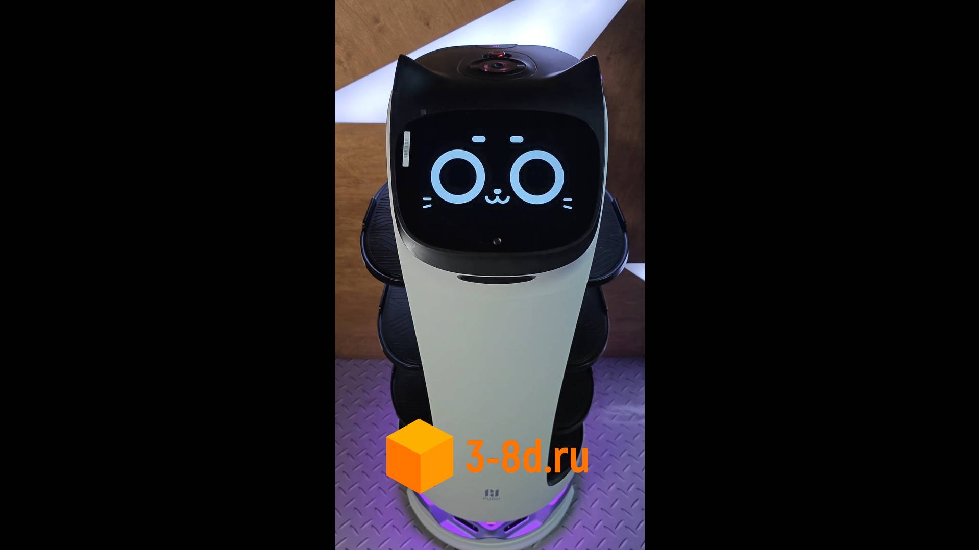 Робот официант, робот промоутер BellaBot смотреть онлайн