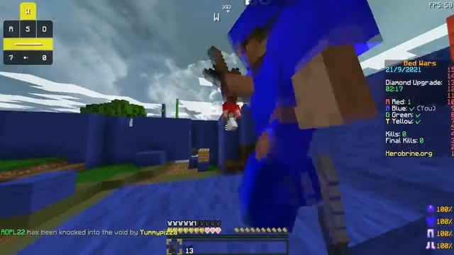 (Defend+Speedrun) ASMR/ Minecraft bedwars Indonesia смотреть онлайн