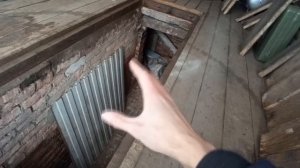 Яма в гараже зимой. Накрываю яму в гараже пленкой. Зачем?