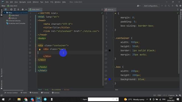 HTML/CSS Позиционирование элементов смотреть онлайн