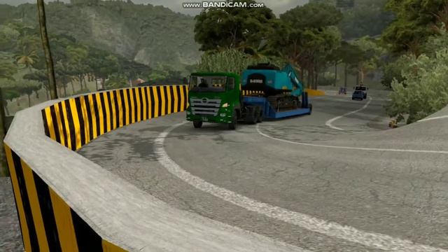 Hino Truck Driving Sitinjau Lauik Sumatra - ETS2