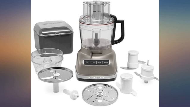 KitchenAid KFP1133WH 11-Cup Food Processor with Exact Slice System - White review смотреть онлайн