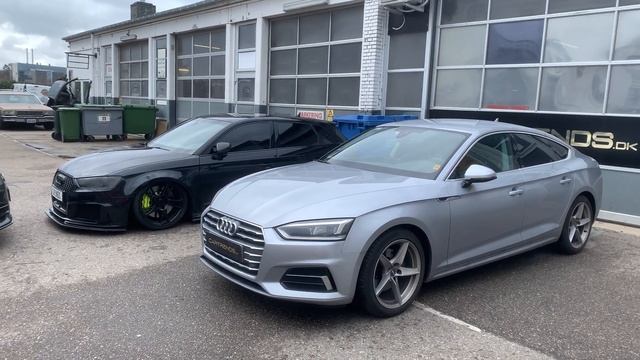 2019 Audi A5 F5 with retrofitted OEM folding mirrors смотреть онлайн