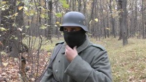 Утепление солдат Вермахта. Ток. / Wehrmacht winter balaclava-scarf