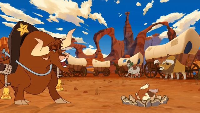 Them's Fightin Herds: Texas Level 3 Super "Cattlepult" on every ungulate смотреть онлайн