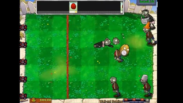 pvz brutal mode ( 25 suns ) challenges : grave danger and wall-nut bowling смотреть онлайн