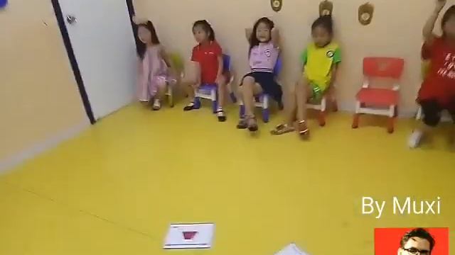 26-ESL Flashcards Game | What's under the basket| teaching in china смотреть онлайн
