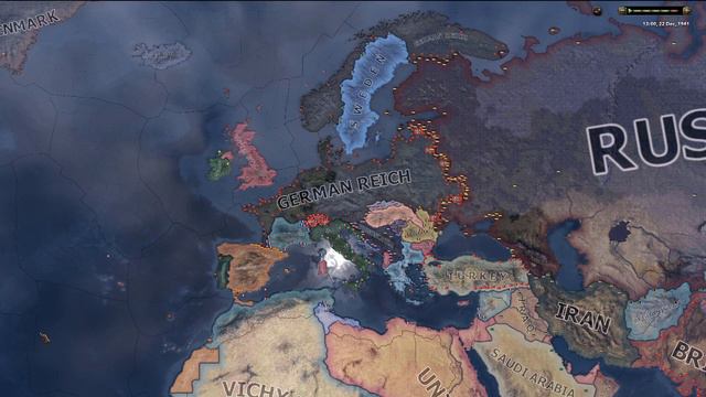 WHAT IF THE RUSSIAN EMPIRE EXISTED IN 1936 I Hoi4 Timelapse смотреть онлайн