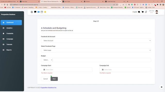 Material Tailwind Dashboard React смотреть онлайн