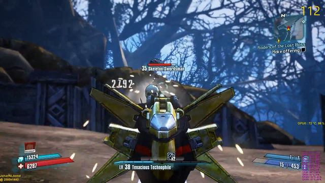 Borderlands 2 PC 2560x1440 Ultra settings RX 480 FPS Benchmark смотреть онлайн