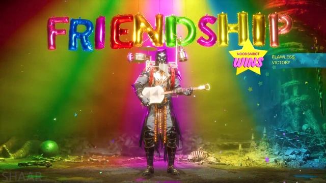 Noob Saibot Performs ALL Friendships - Mortal Kombat 11 Swap смотреть онлайн