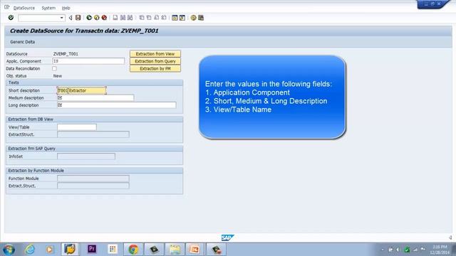 SAP BW: How to Create Generic Data Sources or Extractors – Based on Table or View смотреть онлайн